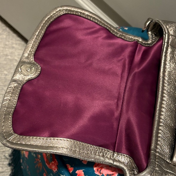 Coach Madison Annabelle Silver Crossbody Bag - Picture 8 of 13